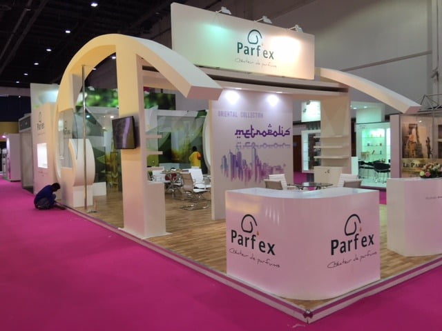 trade show booth design in DUBAI
