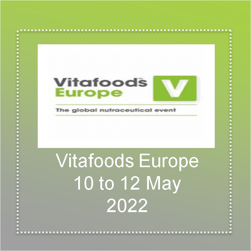 exhibition stand builder for Vitafoods