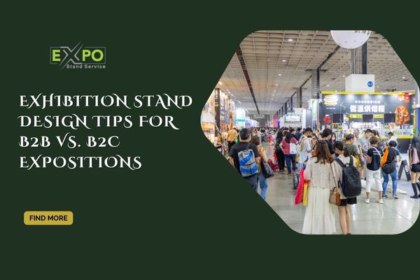EXHIBITION STAND DESIGN TIPS FOR B2B VS. B2C EXPOSITIONS