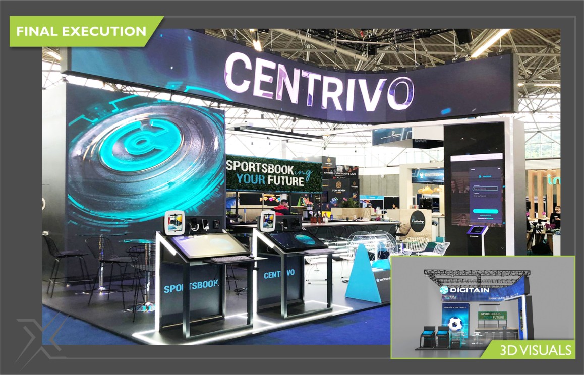 Centrivo exhibition stand