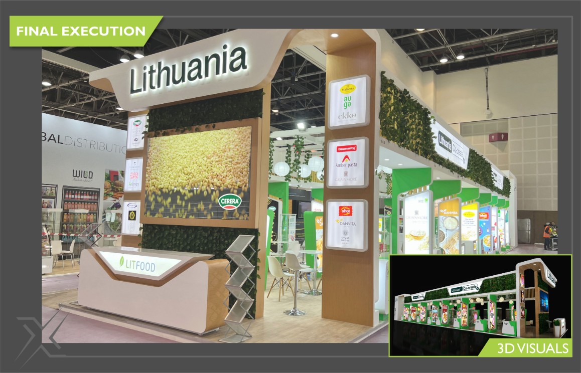 Lithuania Co-Create Exhibitoin Stand