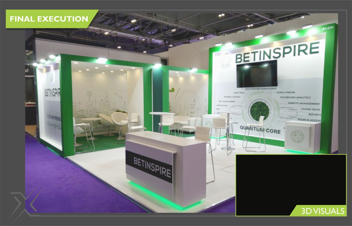 Betinspire - exhibition stand design