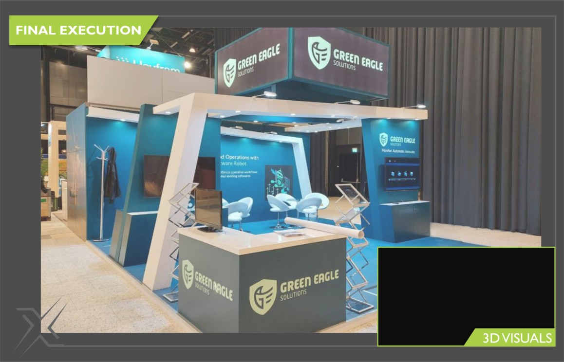 Green Eagle Solutions exhibiton stand