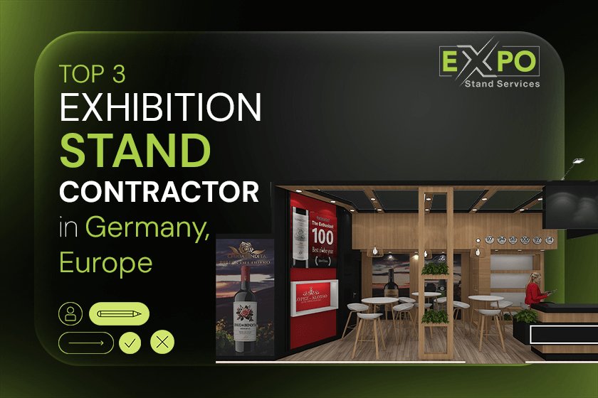 TOP 3 Exhibition Stand Contractor in Germany, Europe