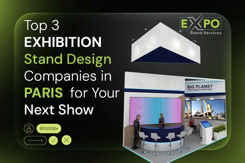 top 3 exhibition design companies in paris